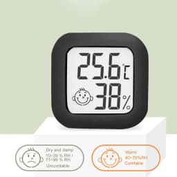 Digital Thermometer Hygrometer Indoor Room Temperature LCD Electronic Humidity Meter Sensor Gauge Weather Station For Home