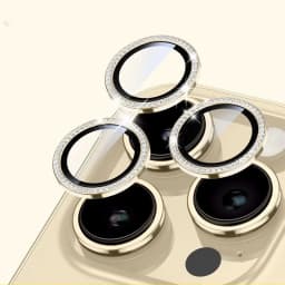 Bling Glitter Diamond Camera Lens Protector Case For iPhone 18 17 16 15 14 13 12 11Pro Max Plus Ultra Fold Sreen Protectors Film