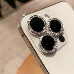 Bling Glitter Diamond Camera Lens Protector Case For iPhone 18 17 16 15 14 13 12 11Pro Max Plus Ultra Fold Sreen Protectors Film