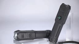 Powerful LED Flashlight Rechargeable USB Built-in Lithium Battery Waterproof Zoom Fishing Hunting Camping Tactical Flashlight