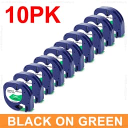 Dymo LT100H Label Maker Adhesive Dymo LetraTag LT-100H Label Printer Handheld Label Machine DIY Dymo 12mm LT Tape 91201 91200