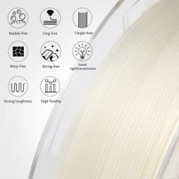 Pla Transparent Filament 250g 500g 1Kg Pla 3D Printer Filament 1.75mm Transparent Material 3D Printer Materials Consumables