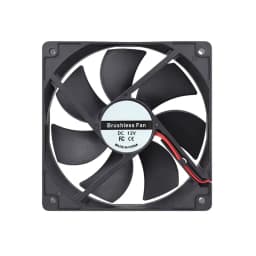 12cm 12025 Fan 5V 12V 24V USB 2PIN PC Computer Case Cooler Fan DC Brushless Cooling Fan 120x120x25mm Btc Server PC Cooling Fan