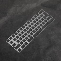 60% 61 64 Aluminum Steel Positioning Board Plate For DZ60 GH60 XD64 Bface YD64MQ DIY Mechanical Keyboard