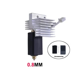 Upgrade Elegoo CC Hotend 0.2/0.4/0.6/0.8mm Assembled Extruder Hotend Kit for Elegoo Centauri Carbon Hot End / Centauri Nozzle