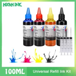 For HP 301 302 304 305 Xl Printer Ink Deskjet 2540 2050 2510 2620 2630 2632 5030 5020 3720 3730 Dye ink Refill kit
