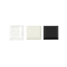 10/30/50PCS Kailh Choc Low Profile Keycaps for Kailh 1350 Choc Switches Mechanical Keyboard Ultra Thin Black White Transparent
