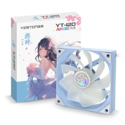 ZEAGINAL YESTON YT-120 Chassis cooling fan 120x120x25mm/800~1800RPM The Cherry pupil flower marries theme