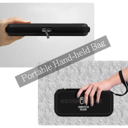 Nintend Switch / OLED EVA Carrying Case Protective Shell Handheld Storage Bag for Nintendo Switch OLED Console Game Accessories