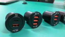 USB Socket in the Car Quick Charge PD 3.0 Car Charger 60W Outlet Socket for 12V 24V Motorcycle Boat Marine Truck ATV