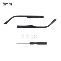 1 Pair Single Tooth Eyeglasses Temple Arm Single Tooth TR90 Eyeglasses Replacement Leg Repair Eyewear Tool Accessories