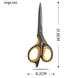 Stainless Steel Large Coated Soft-touch Multi-functional Home Office Scissor Hand Craft Tailor's Stationery Vintage Scissors
