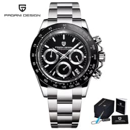 2026 New PAGANI Design Top Brand Men's Sports Quartz Watches Sapphire Stainless Steel Waterproof Chronograph Luxury Reloj Hombre