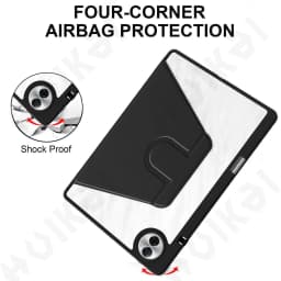 Rotating Case for Honor Pad 10 Magic Pad 3 X9 Pro X9A 2 V9 with Pen Holder 360 Degree Protective Stand Cover Auto Wake Sleep
