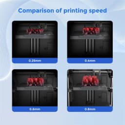 1Pc Original FLASHFORGE Adventurer 5M/5M Pro Nozzle 3D Printer Nozzle Assembly, 3S Quick-Detachable Nozzle,Max 280℃ High Flow