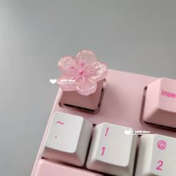 Keycaps Handmade Cartoon Lovely Girl Gift Pink OEM ESC Keys For Game Mechanical Keyboard Personality Artisan Keycap