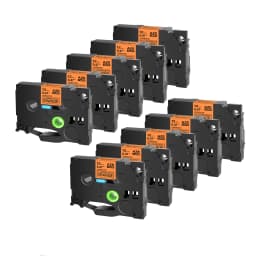 10PK Replacement Label Cassette for TZe-231 Compatible for Brother Ptouch Printer Black on white Label tape 12mm 18mm 24mm