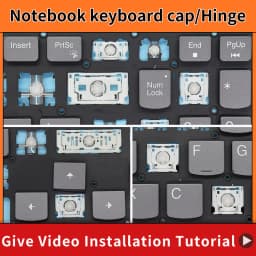 Replacement Keycap Key Cap &Scissor Clip&Hinge For Lenovo Legion 7- 16 R9000K Y9000K Y9000X Y9000P IAH7H 5i Pro Gen 7 Keyboard