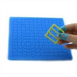 3D Printing Pen Silicone Mat DIY With 2 Finger Protectors Template Drawing Tool Silicone Pad Drawing Tools for Kids Adults