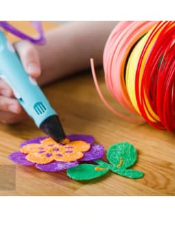 3D Print Plastic, 3-D Pens Filament Materials, 3D Printing Filament, Diameter 1.75mm PLA Line, 20 Non Repeating Colors, Random C