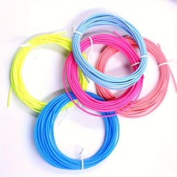3D Print Plastic, 3-D Pens Filament Materials, 3D Printing Filament, Diameter 1.75mm PLA Line, 20 Non Repeating Colors, Random C