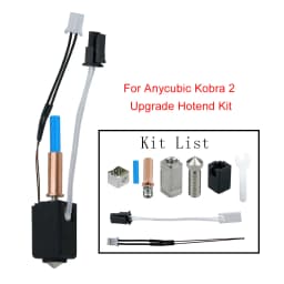 Upgrade for Anycubic Kobra 2 Hotend Kit,Thermistor Heater Cartridge 0.4mm Print Hot End for Kobra2 Plus/Neo/Kobra2 3D Printer