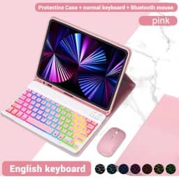 Backlight iPad magic keyboard For iPad Pro 11 2021 2020 Mini 5 6 10.2 9/8/7th 2018 2017 5 6th Pro 11 12.9 10.5 9.7 Air 3 2 Case