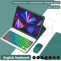 Backlight iPad magic keyboard For iPad Pro 11 2021 2020 Mini 5 6 10.2 9/8/7th 2018 2017 5 6th Pro 11 12.9 10.5 9.7 Air 3 2 Case