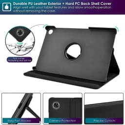 Case For Samsung Galaxy Tab A8 2021 Tablet Cover for Samsung Tab A8 10.5 SM-X200/SM-X205 360 Degree Rotating Leather Cover