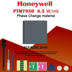 Honeywell PTM7950 Phase Change Pad 8.5W/mk Thermal Grease Material CPU/GPU Cooling Thermal Conductive Paste Silicone Grease Pad
