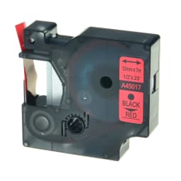 6/9/12mm 24mm Label for Dymo D1 Tape 45013 40913 43613 Black on White Compatible Dymo LabelManage 160 280 LabelPoint Label Maker
