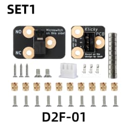 Mellow D2F-01/D2HW Klicky PCB Kit Voron 2.4 Probe 3D Printer DIY Z Auto Leveling Kits For Voron 3D Printers (No Prints Included)