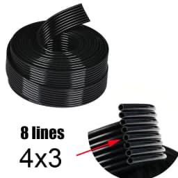 5 Meter Inkjet Printer Ink Tube Single 4 6 8 Lines Ways UV Ink Tube Eos Solvent Printer Ink Hose Pipe for Epson XP600 Head Pipe