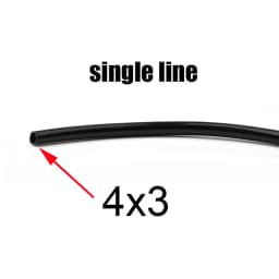 5 Meter Inkjet Printer Ink Tube Single 4 6 8 Lines Ways UV Ink Tube Eos Solvent Printer Ink Hose Pipe for Epson XP600 Head Pipe