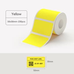 NiiMbot B1/B21/B3S/B31 Printer Self-Adhesive Label Paper Colorful Anti-Oil Tear-Resistant Tag Scratch-Resistant Removable Labels