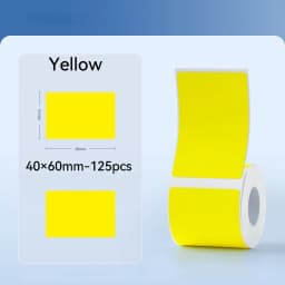 NiiMbot B1/B21/B3S/B31 Printer Self-Adhesive Label Paper Colorful Anti-Oil Tear-Resistant Tag Scratch-Resistant Removable Labels