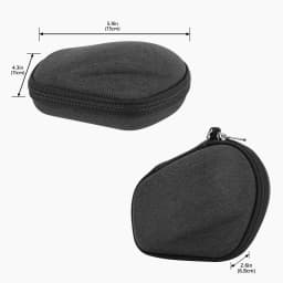 Geekria Hard EVA Case for Logitech MX Master 4 MX Master 3S MX Master 3 Wireless Mouse Shockproof Travel Bag Dark Gray