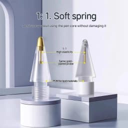 Thin Soft Nib Replacements: 4pcs/6pcs Pencil Refills for Apple Pencil 1/2/3rd (USB-C)/Pro