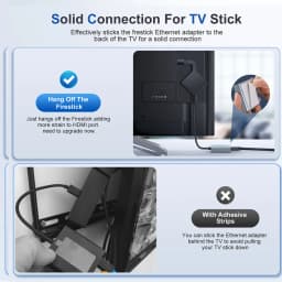 ZEXMTE 1000Mbps Network Card Type C Micro USB Ethernet Adapter for Chromecast 4K Google TV Smartphones Tablets Android Device