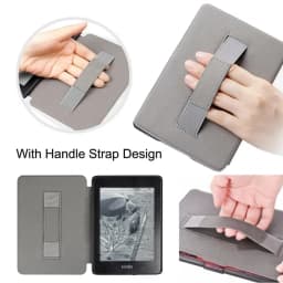 For Kindle 10th Generation Case + Screen Protector 6 Inch with Hand Strap Belt Ebook 2019 J9G29R Leather Cover Wake Sleep Funda