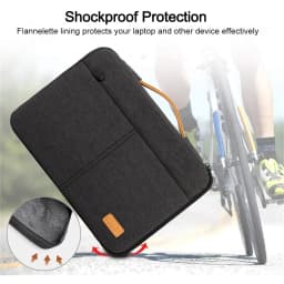 Protective Laptop Sleeve Case for 13.3-14.2 15-15.6 Inch New MacBook Pro M3 Max M2 M1 Slim Carrying Laptop Bag Men Women