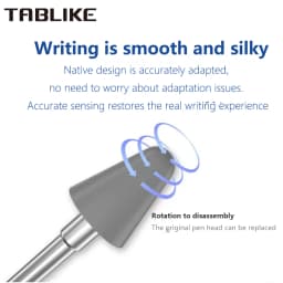 TABLIKE Pencil Nibs for Lenovo Precision Pen 3 Tip, 2/4 PCS Stylus Replacement Refill for Pad Pro 12.6 11.2-inch(Wireless Model)