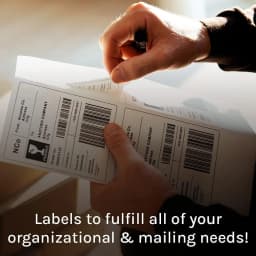 Multi-Purpose Printable White Matte Sticker Labels A4 20sheets for Laser/Inkjet Printers Self Adhesive 1/2/4/8 Labels Per Sheet