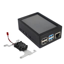 3.5 inch Raspberry Pi 3B/3B+/4B Touch Screen TFT LCD 480*320 GPIO Display Monitor ABS Case Box for Raspberry Pi 4 Model B 3B+ 3B