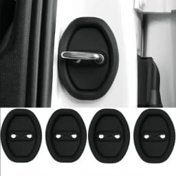 4PCS General Motors Door Lock Rubber Sleeve Protective Pad Door Shock Absorption Buffer Anti-collision Paste