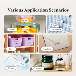 Niimbot Waterproof Anti-Oil Printing Label Paper Scratch-Resistant Tape Sticker for D11 D110 D101 H1S Mini Thermal Label Printer