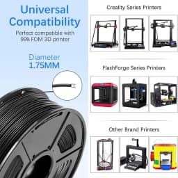 JAYO 3D Printer PLA/PETG/PLA PLUS /PLA META /SILK/ASB Filament 1.75mm 2Roll 1.1KG/0.65KG 3D Printer Filament for 3D Printer