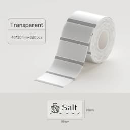 Niimbot Labels Sticker Color Transparent Thermal Label Tape Self-adhesive Paper Tag Printer Stickers For Niimbot B1 B21 Printer
