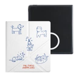 Twosheep Magnetic Detachable Case for Musnap Ocean Oceanc iReader Ocean5pro Ocean5c 7 Inch Soft TCover Auto Sleep Wake Line Cat