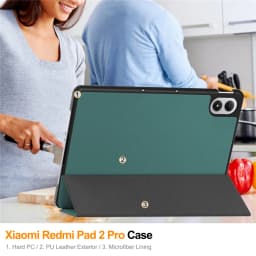 For Redmi Pad 2 Pro 12.1 2025 Case Folding Filp Leather Stand Smart Tablet Cover For Xiaomi Redmi Pad 2Pro 12.1 inch 2025 funda